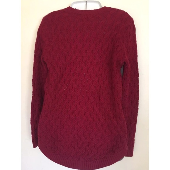 JEANNE PIERRE Women's Crew Neck Knit Sweater - Picture 3 of 5